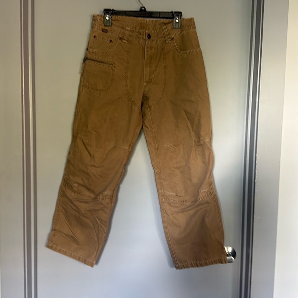 Kuhl Khaki Hiking Men's Brown Rugged Tan Pants 30x32 NWOT